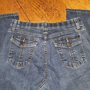 Lee Women's 28x30 Mid-Rise Boot Cut Leg‎ Jeans – Classic Blue Denim